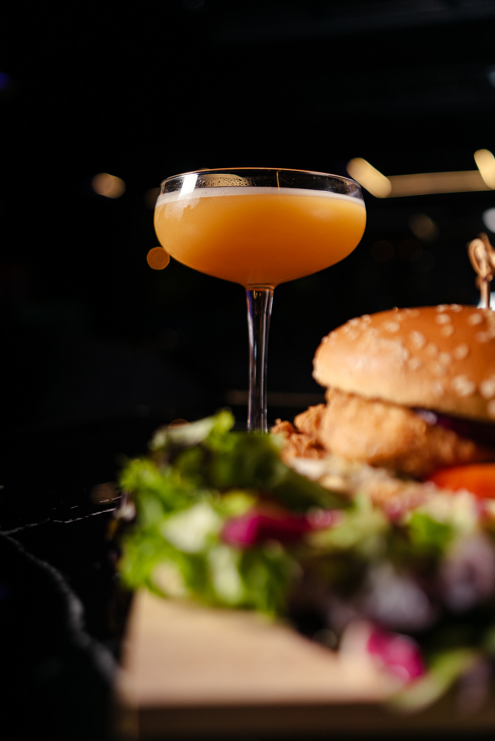 Burger and Drink borabora birmangham